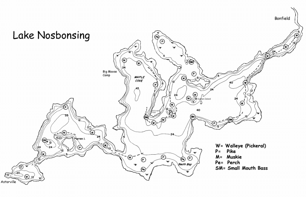 Lakenosbonsingfishingmap 001 Big Moose Camp   Lakenosbonsingfishingmap 001 1024x661 